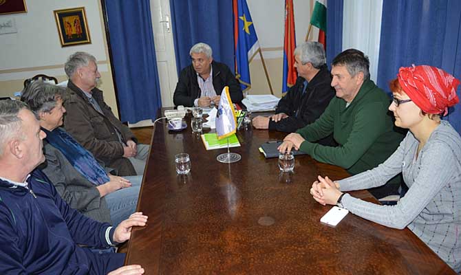 Szlovén delegáció Szenttamáson 2015. december 27.